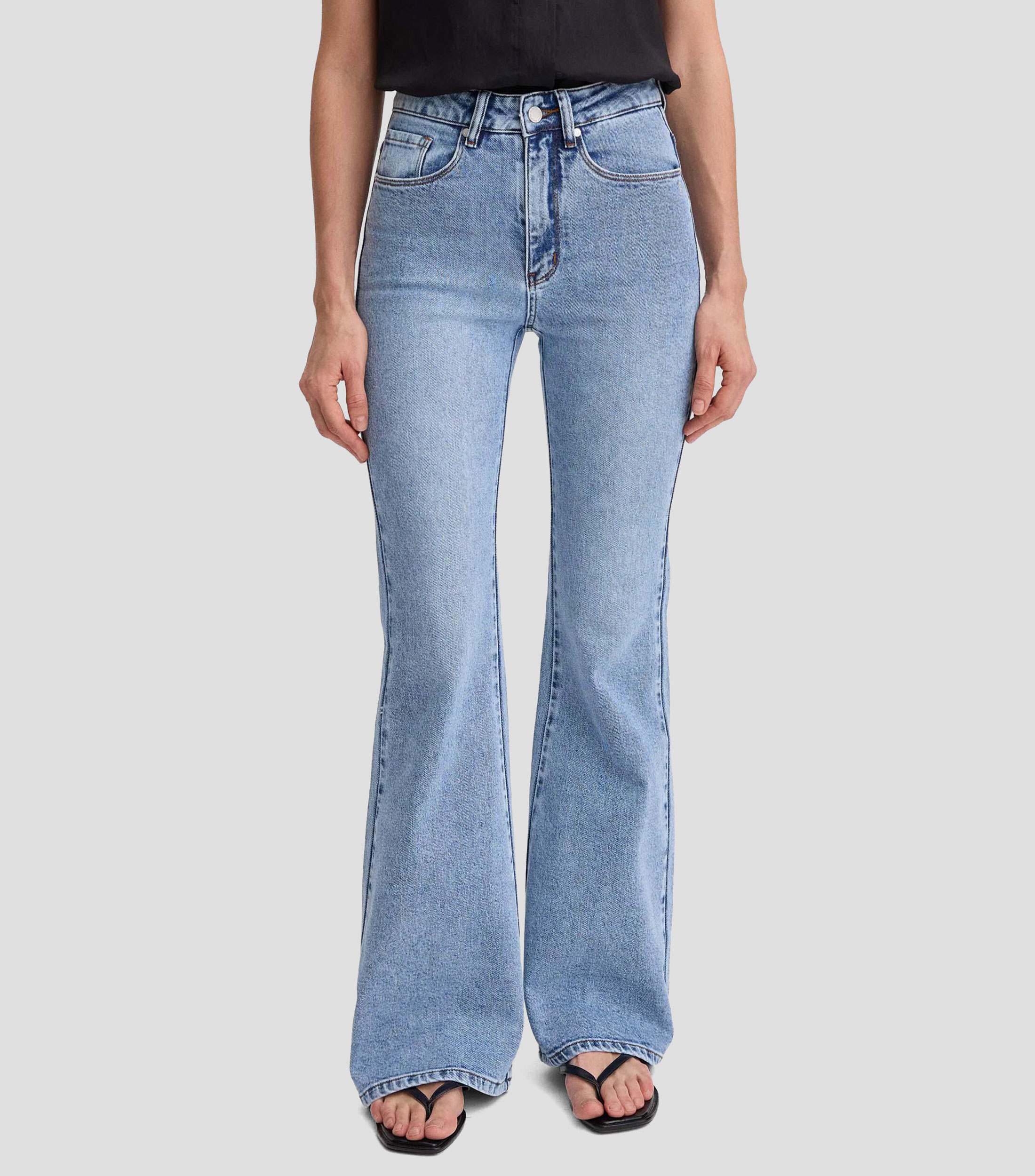 Jeans Acampanado Mujer